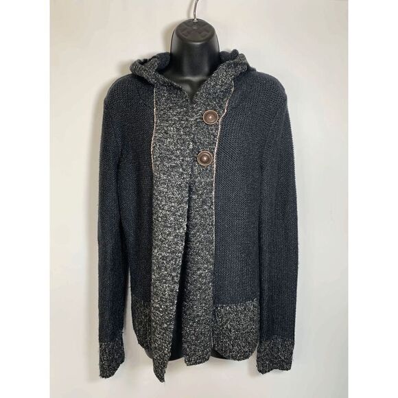 Bob Timberland Heavy Knit Hoodie Cardigan - Picture 1 of 10